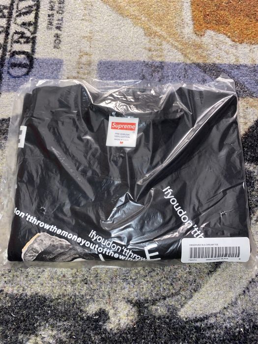 Supreme Supreme Bless Observed In A Dream Tee Black | Grailed