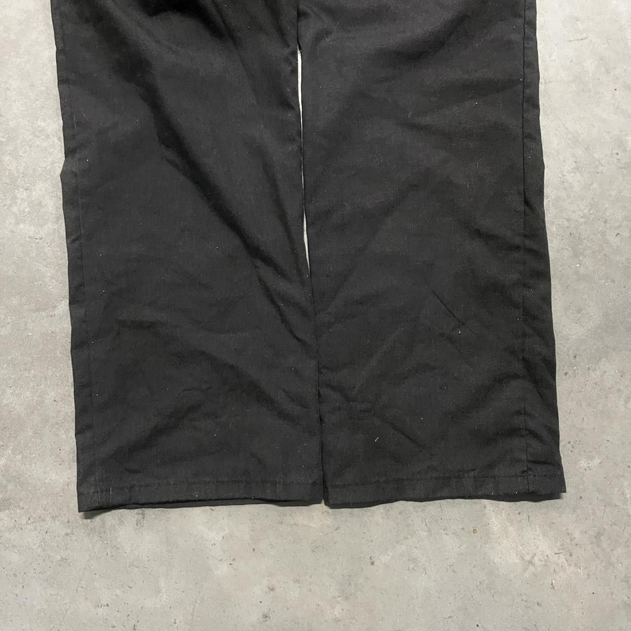 Japanese Brand × Vintage Vintage Y2K Black Cargo Sweatpants with relaxed fit! Size US 32 / EU 48 - 4 Thumbnail