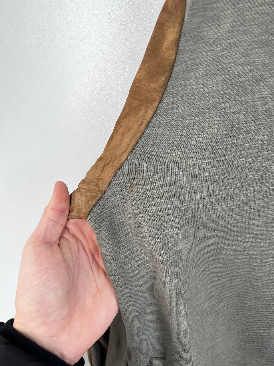 Allsaints Allsaints leather luxury zip hoodie size M Size US M / EU 48-50 / 2 - 7 Thumbnail