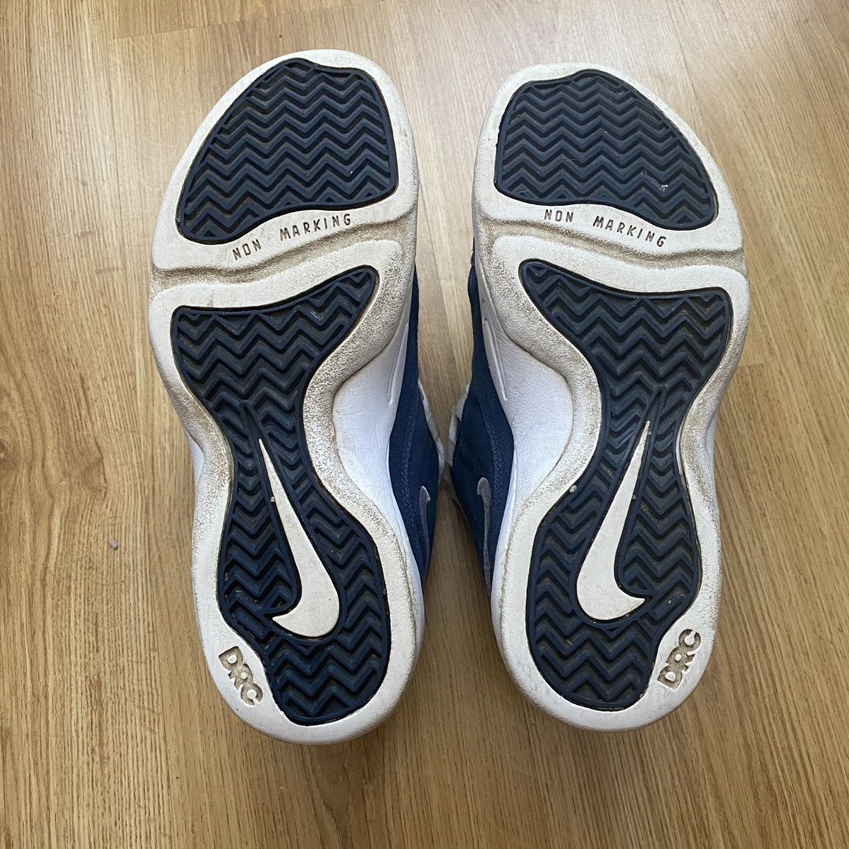 Nike × Vintage Nike Air B-Que Navi/White - Allah vintage 90’s rare Size US 11.5 / EU 44-45 - 7 Thumbnail