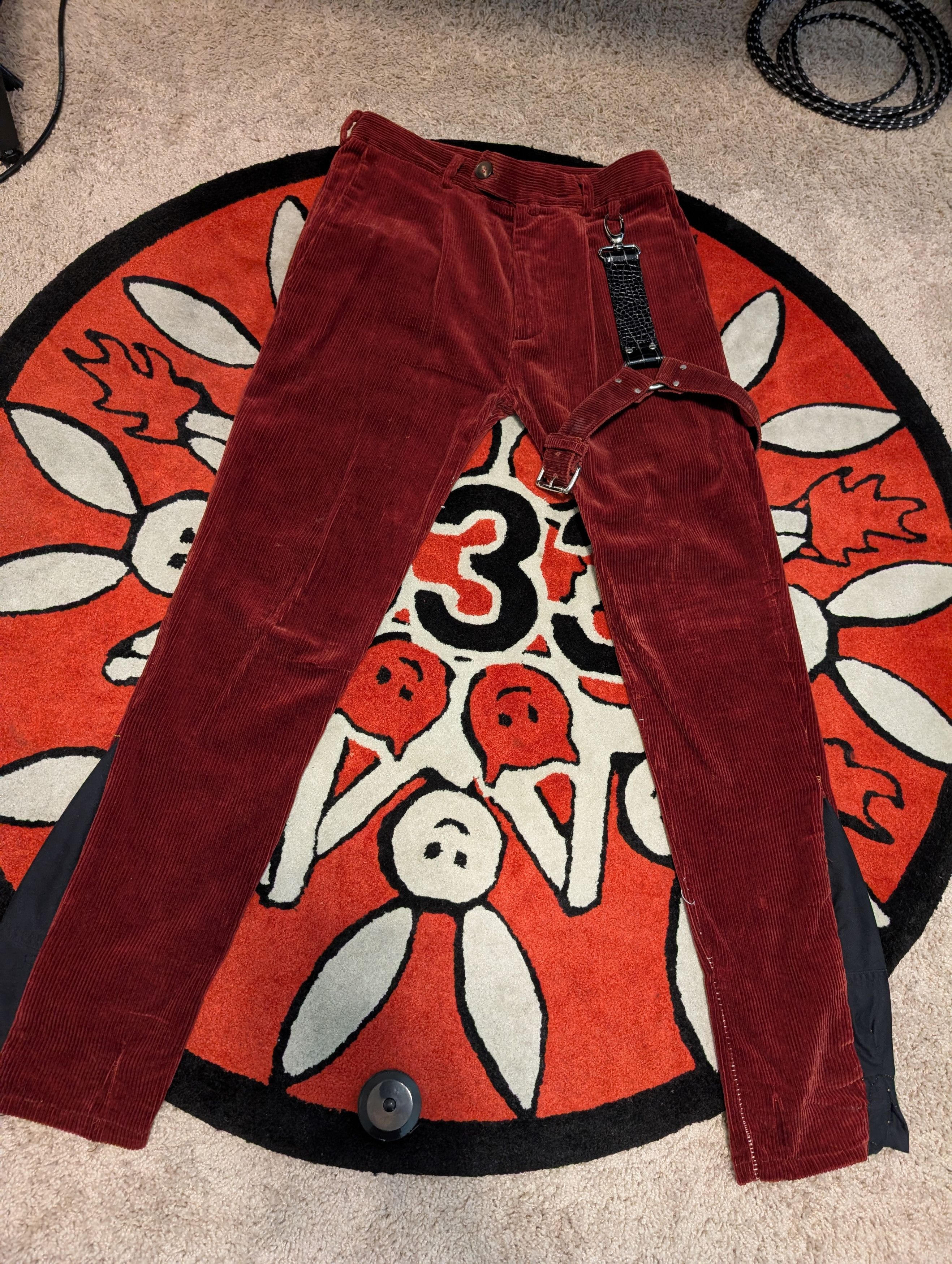 Alyx Alyx Bondage Corduroy Pants Size US 28 / EU 44 - 1 Thumbnail