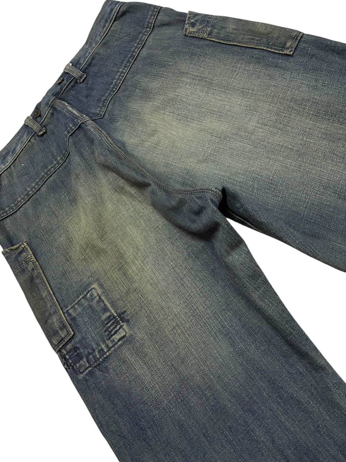 Japanese Brand Vtg Shuca Japan Bushpant Mudwashed Jeans Size US 30 / EU 46 - 7 Thumbnail
