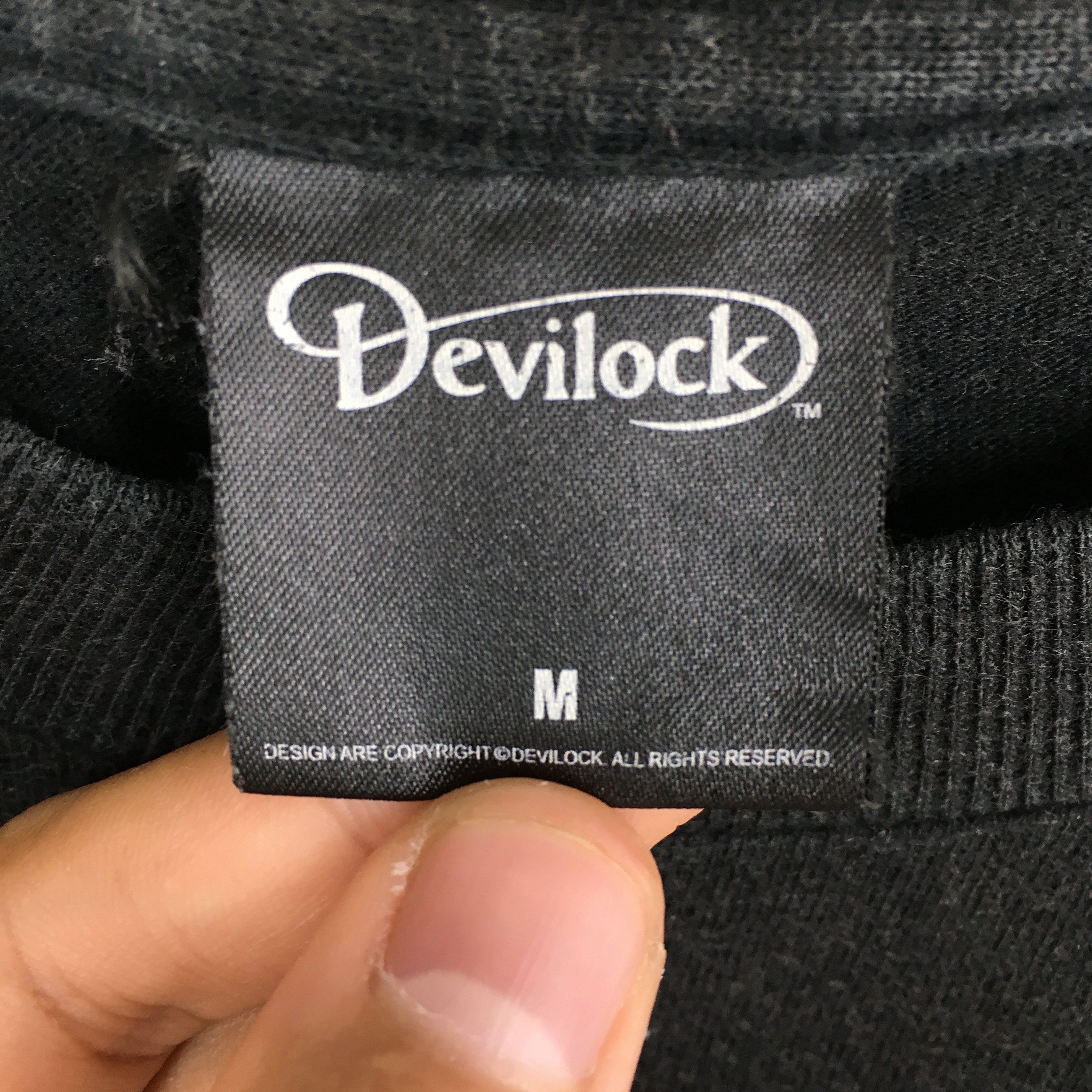 14th Addiction × Devilock × Drain Gang Vintage Devilock Japanese Streetwear Black T shirt Medium Size US M / EU 48-50 / 2 - 4 Thumbnail
