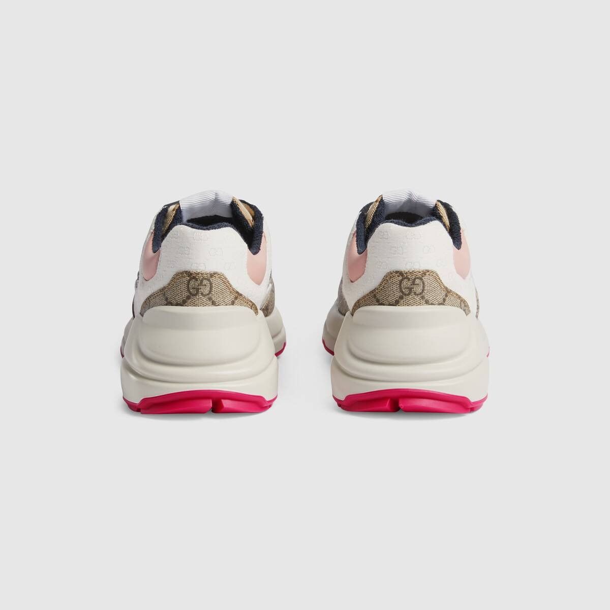 Gucci o1s1wg110425 Women's Rhyton Sneakers in Multicolor Size US 4 / IT 34 - 4 Thumbnail