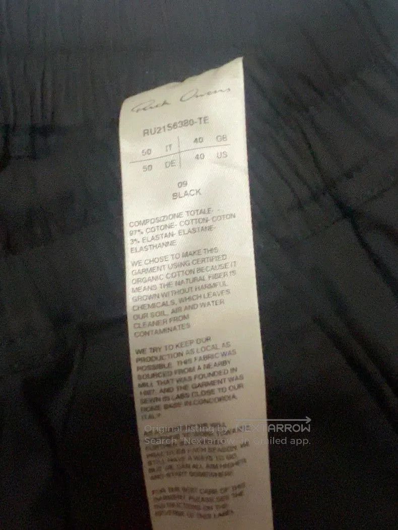 Rick Owens Rick Owens trousers. Size US 32 / EU 48 - 5 Thumbnail