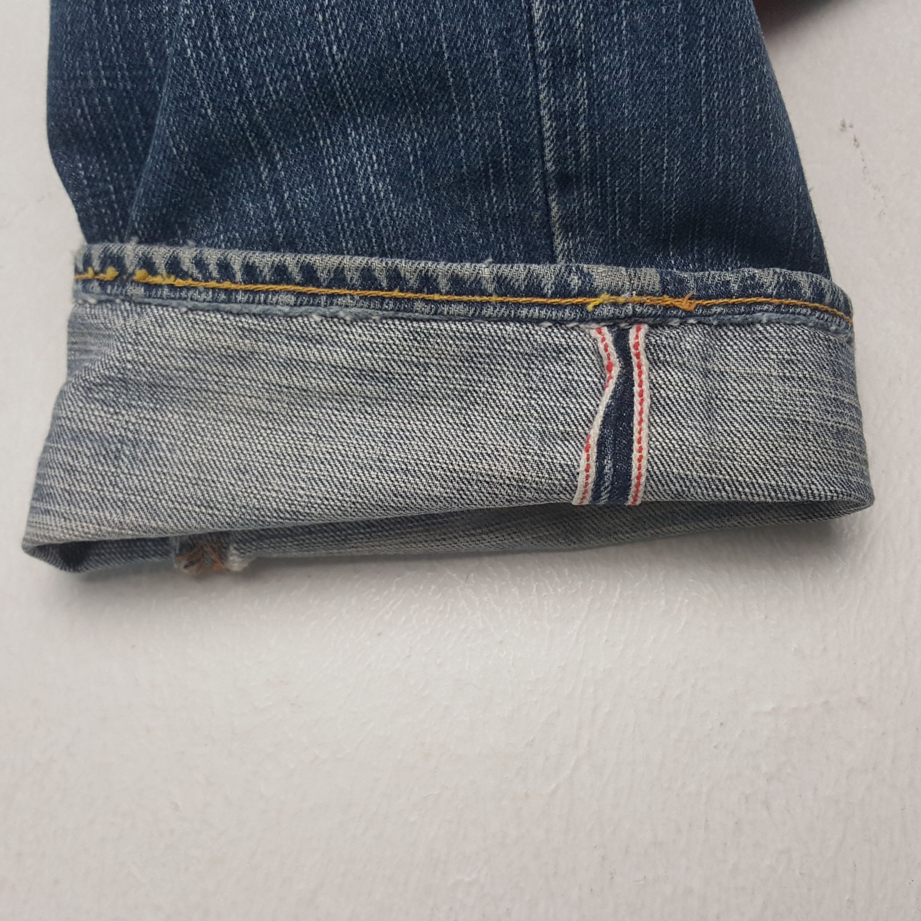 Evisu × Vintage Vintage Evisu x McDonald’s Selvedge Custom Daicock Jeans Size US 28 / EU 44 - 12 Thumbnail