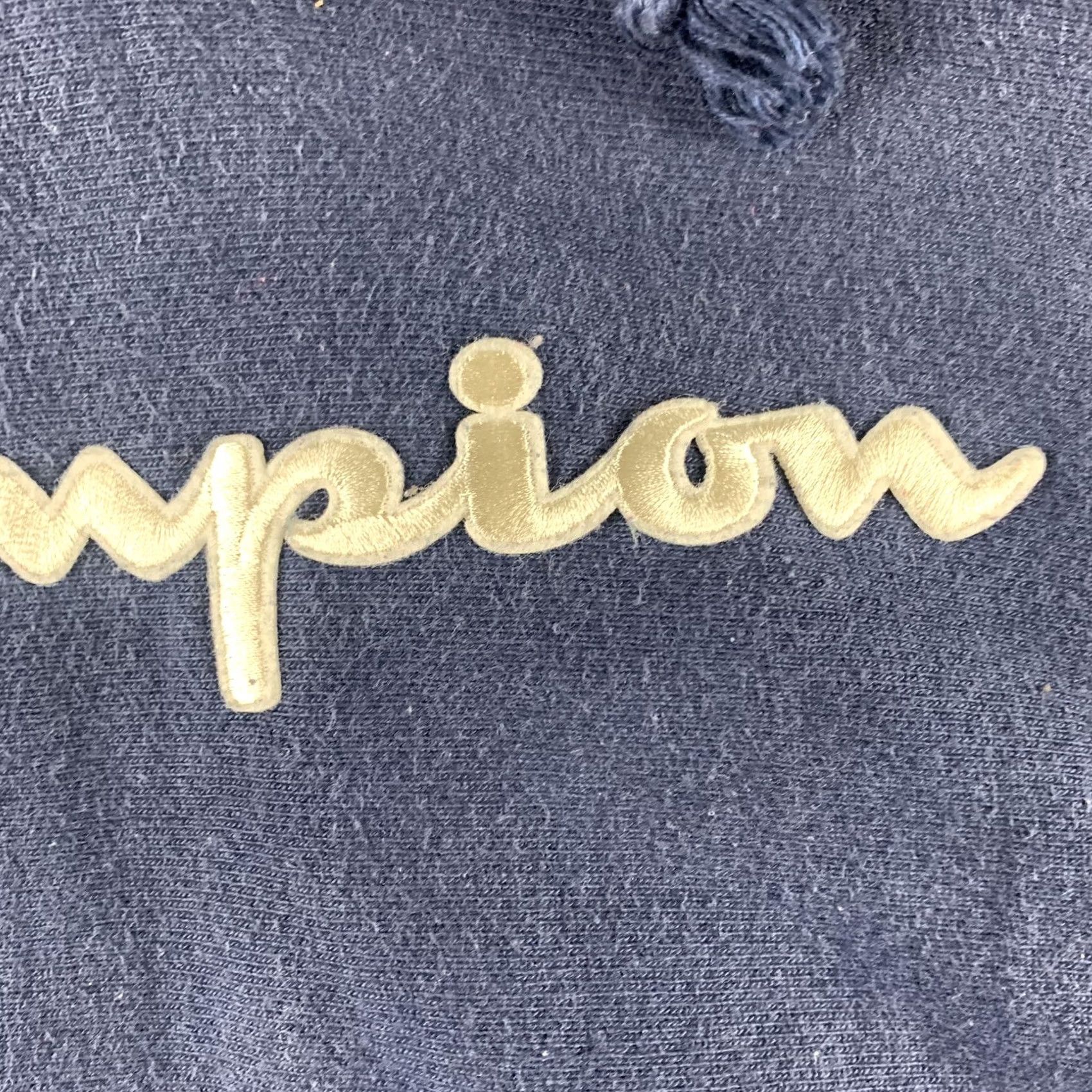 Champion CHAMPION REVERSE WEAVE HOODIE WOMENS MEDIUM BLUE PULLOVER Size M / US 6-8 / IT 42-44 - 3 Thumbnail