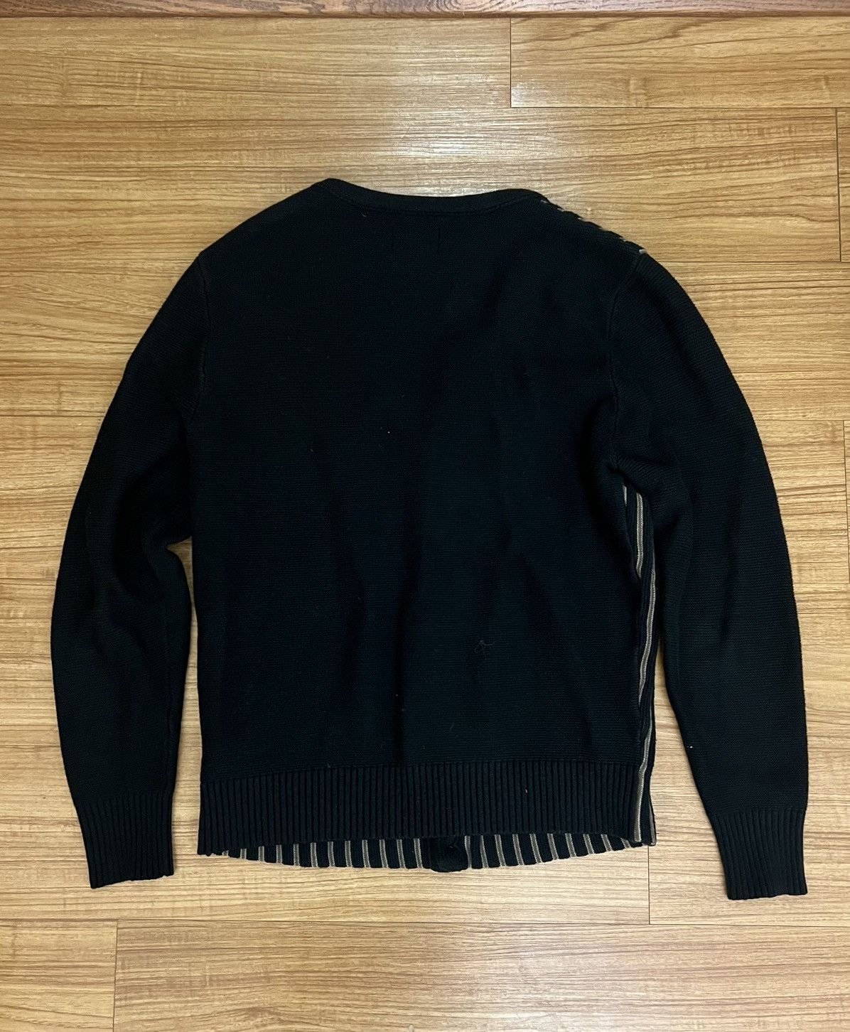 Stussy Stussy striped V neck cardigan Size US XS / EU 42 / 0 - 2 Thumbnail