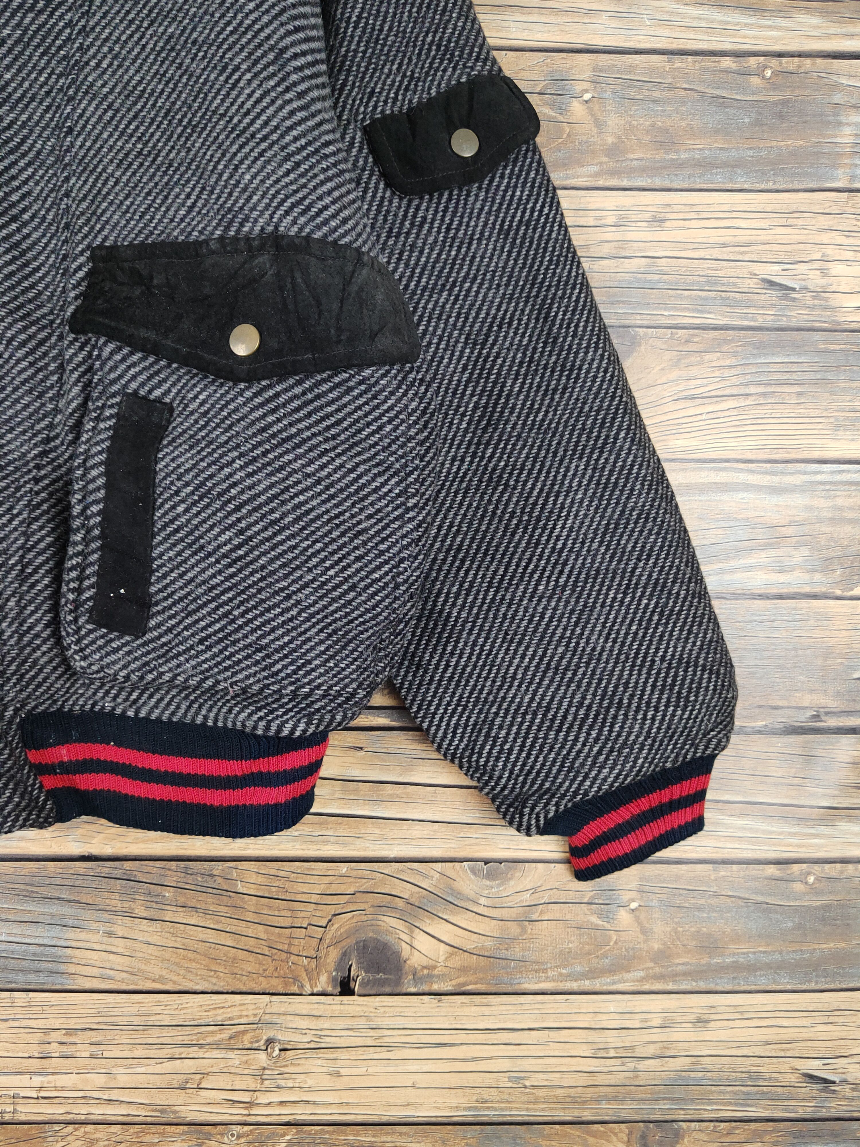 Japanese Brand Azalee Black multipocket varsity Jackets #W1070 Size US M / EU 48-50 / 2 - 6 Thumbnail