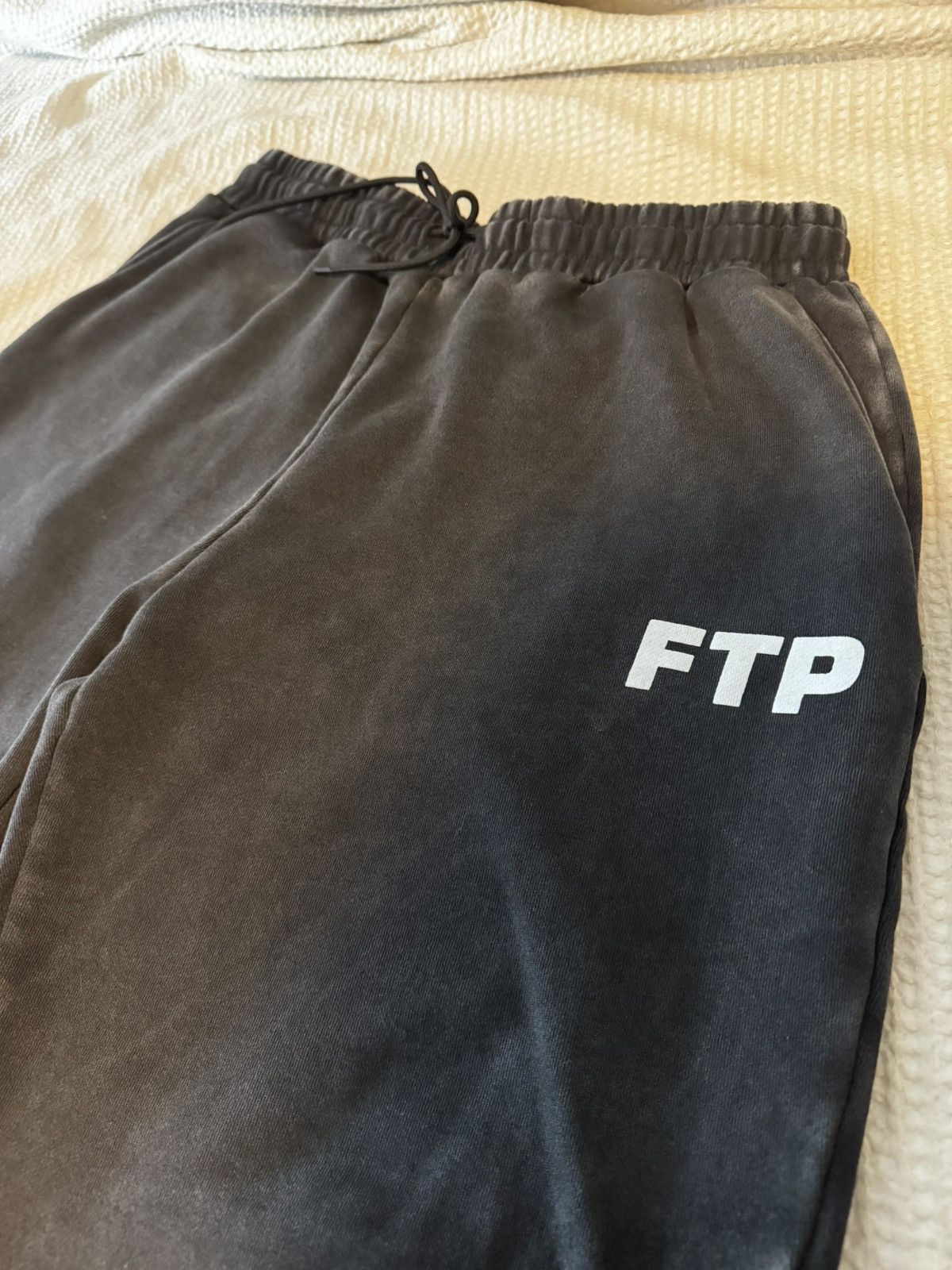 Fuck The Population FTP Overdyed Logo Sweatpants Size US 32 / EU 48 - 4 Thumbnail