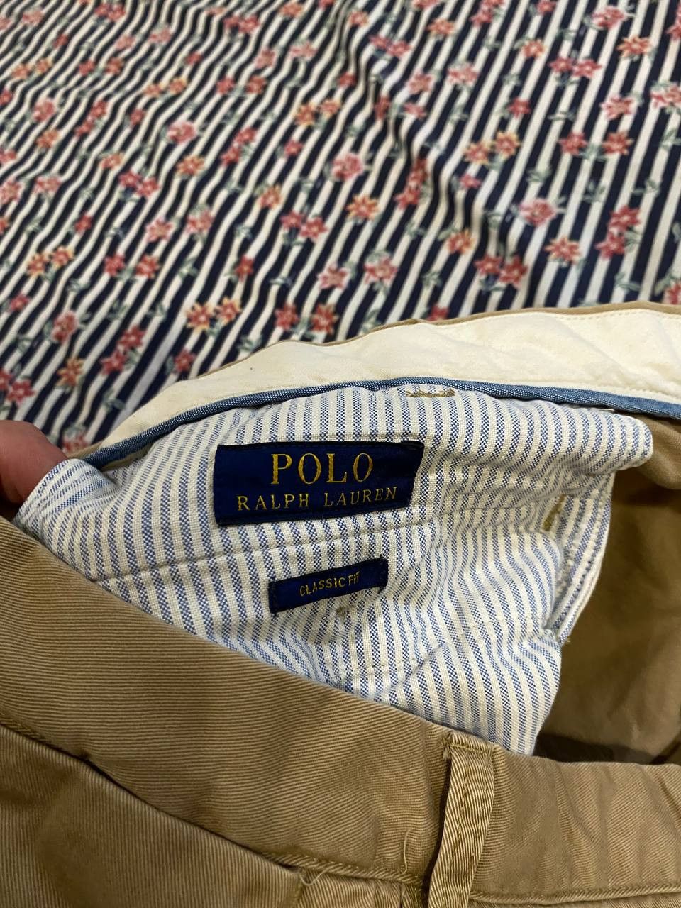 Polo Ralph Lauren Polo Ralph Lauren Pants Mens Tan Chino Classic Fit Size US 38 / EU 54 - 2 Thumbnail
