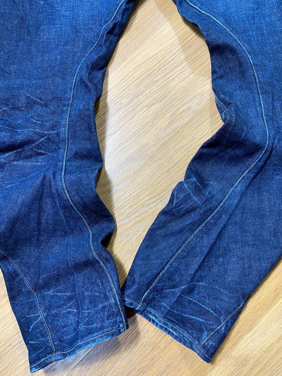 G-Star Crazy Crash Dirty Baggy Faded Jean Japan Avant Garde Style Size US 31 - 8 Thumbnail