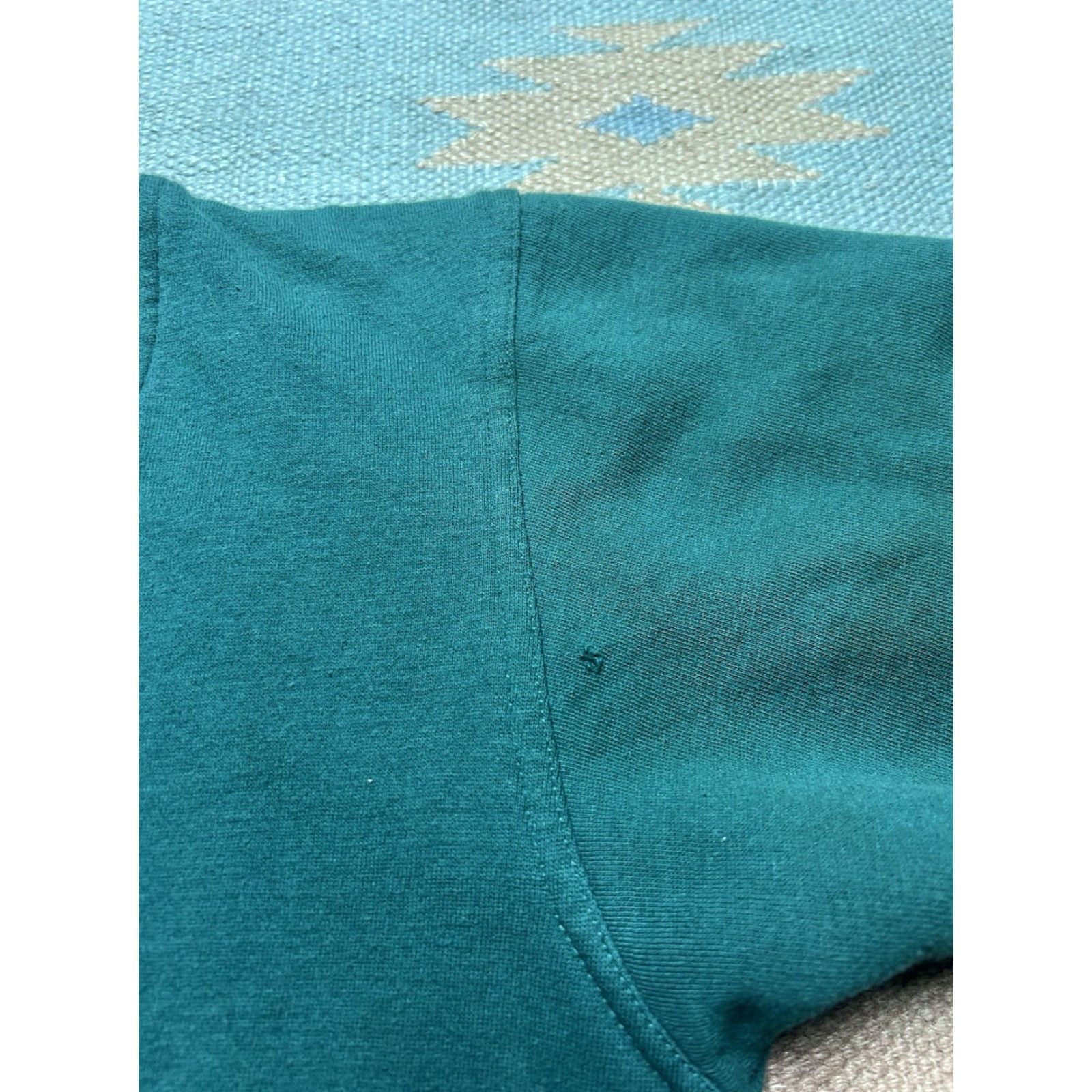 ESPIRIT VINTAGE Pro Spirit Sweatshirt Cardigan 90s Women Large Forest Green Shirt Size L / US 10 / IT 46 - 7 Thumbnail