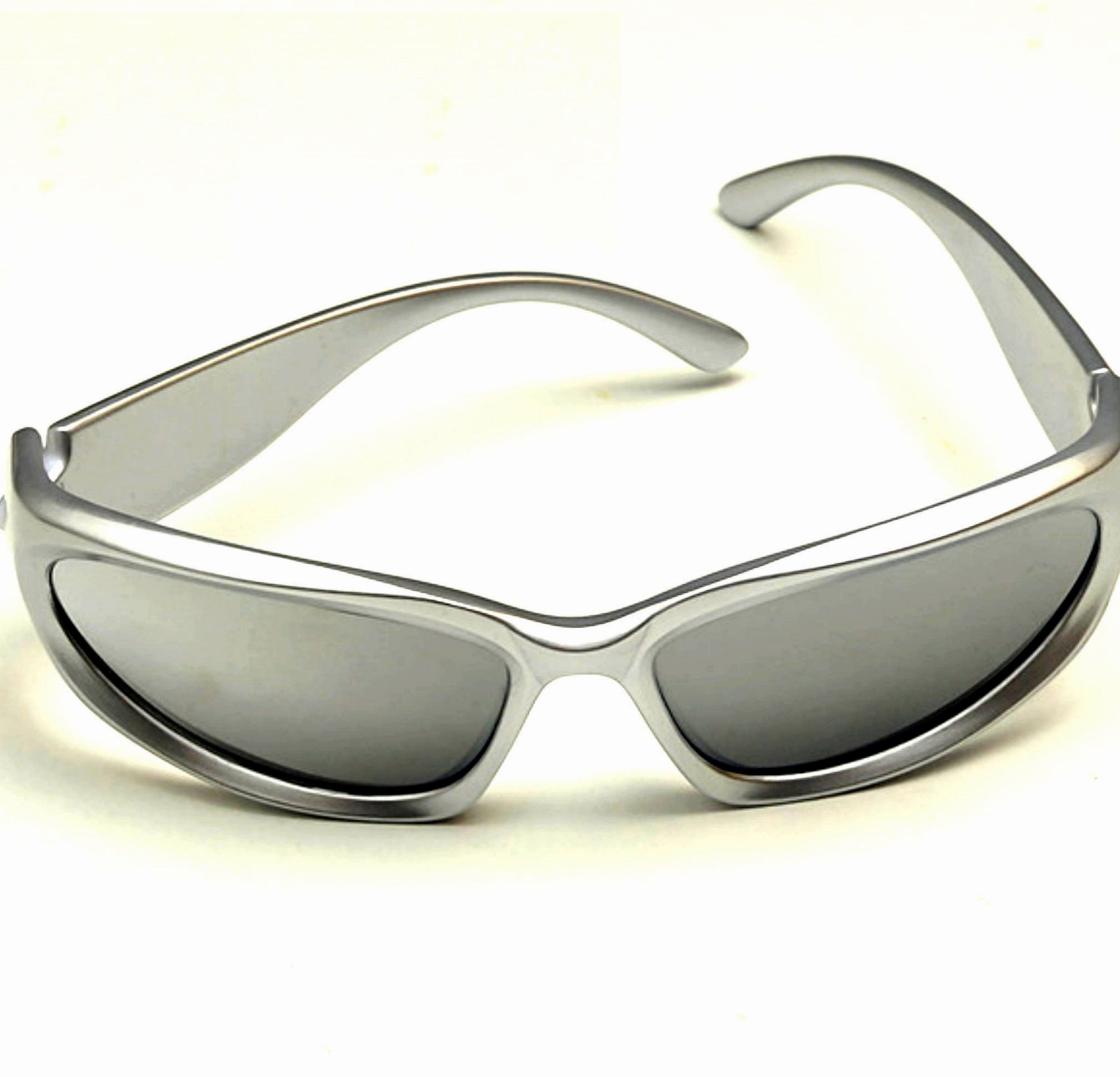Vintage Punk Silver Cat Eye Aviation Driving Sunglasses Cyber Rave Size ONE SIZE - 4 Thumbnail