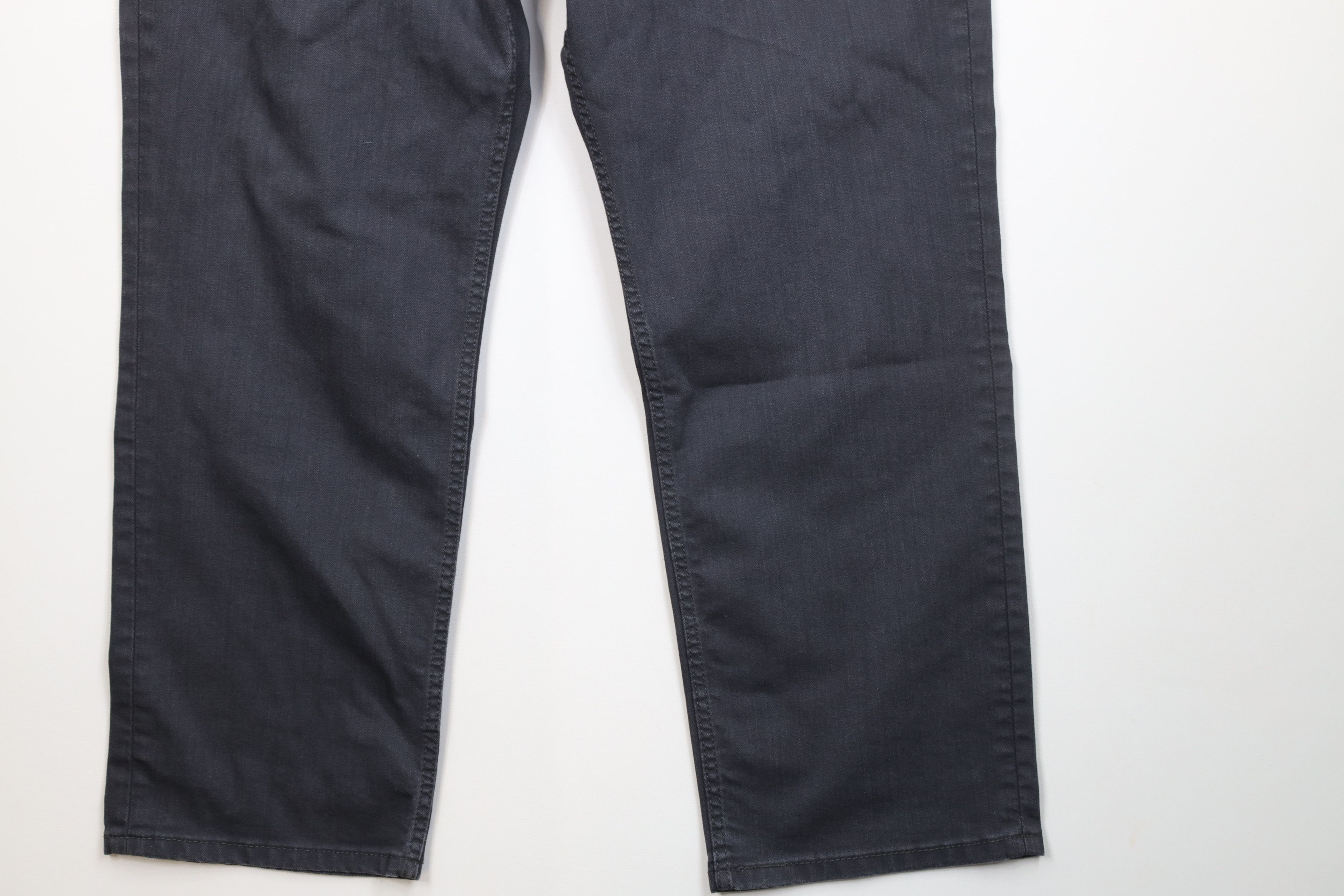 Levi's Vintage Y2K Levis 559 Straight Wide Leg Jeans Dark Gray Size US 44 / EU 60 - 4 Thumbnail
