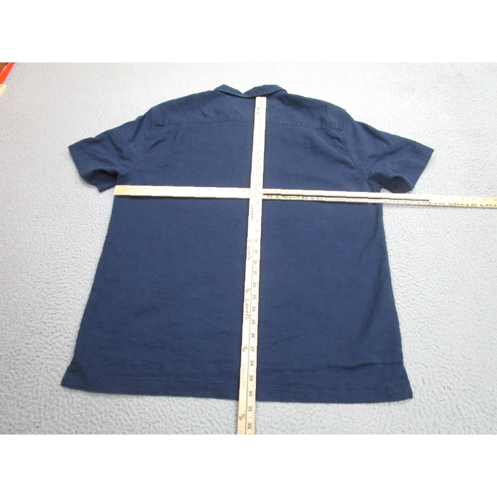 Tommy Bahama Tommy Bahama Shirt Mens XL Blue Linen Blend Old Money Button Front Camp FOX TV Size US XL / EU 56 / 4 - 7 Thumbnail
