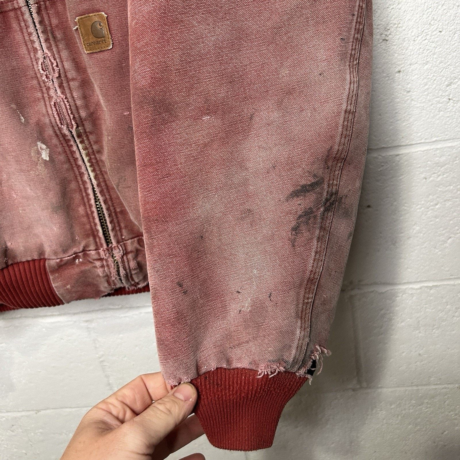 Carhartt Y2K Carhartt Quilted Active Jacket “Dark Red” J130 DKR Size US XL / EU 56 / 4 - 3 Thumbnail