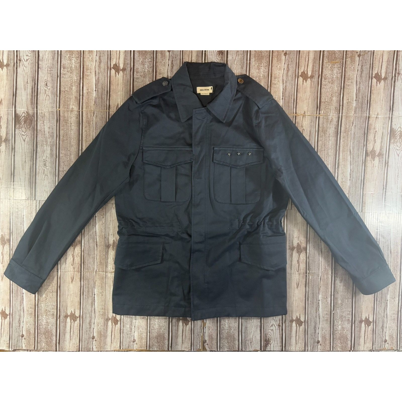 Zadig & Voltaire Zadig & Voltaire Kayak Love Punk Military Jacket size M colo Size M / US 6-8 / IT 42-44 - 1 Thumbnail