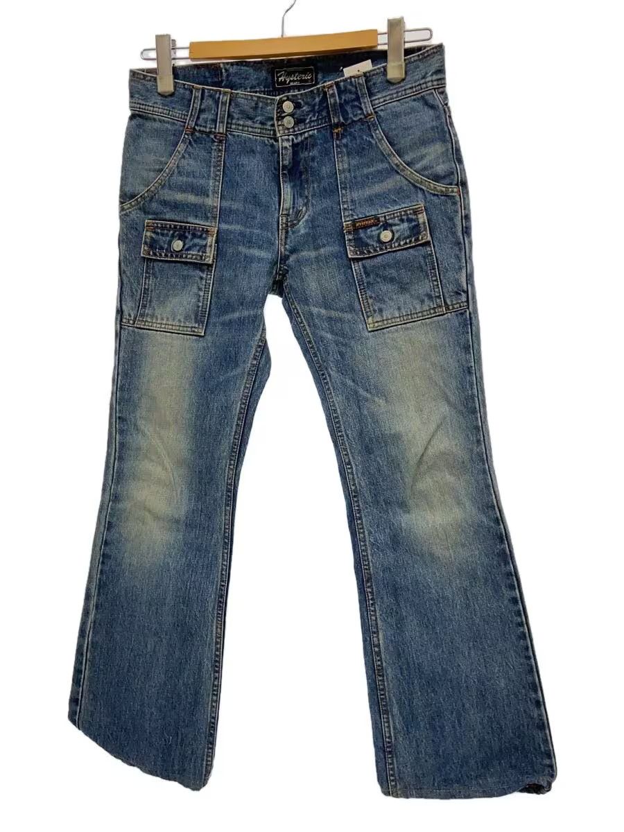 Hysteric Glamour Multi Pocket Boot Cut Denim Jeans Size US 31 - 1 Thumbnail