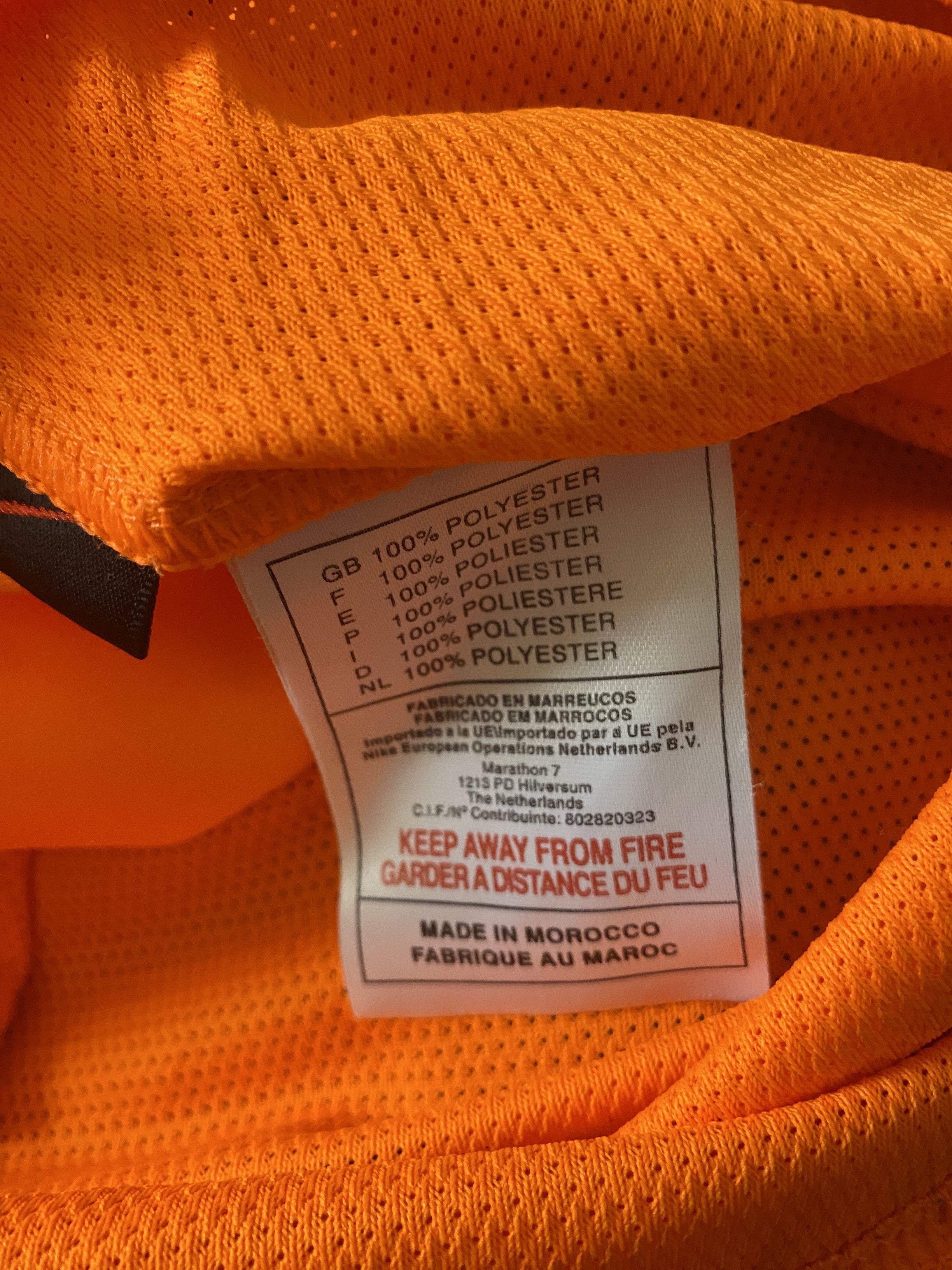 Nike Vintage NETHERLANDS - 2002 - 2004 - Nike - L - UNIQUE Size US L / EU 52-54 / 3 - 6 Thumbnail