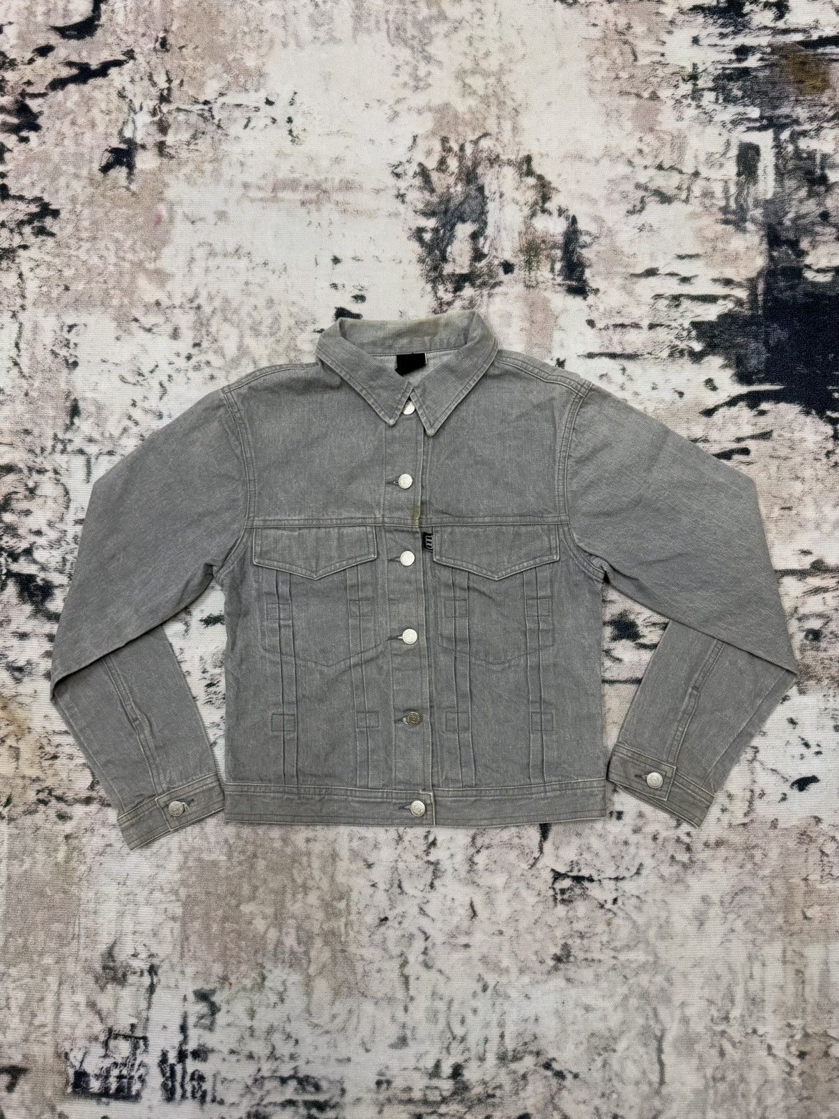 Xlarge Vintage Mini by Xlarge Cropped Denim Jacket Size XS / US 0-2 / IT 36-38 - 3 Thumbnail