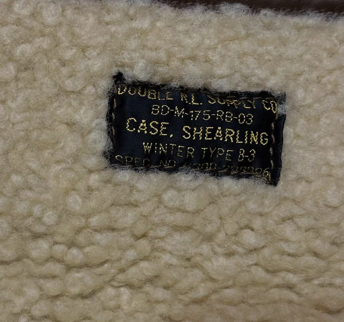 RRL Ralph Lauren RRL Ralph Lauren Double RL Shearling B3 Clutch Bag K22 Size ONE SIZE - 5 Thumbnail