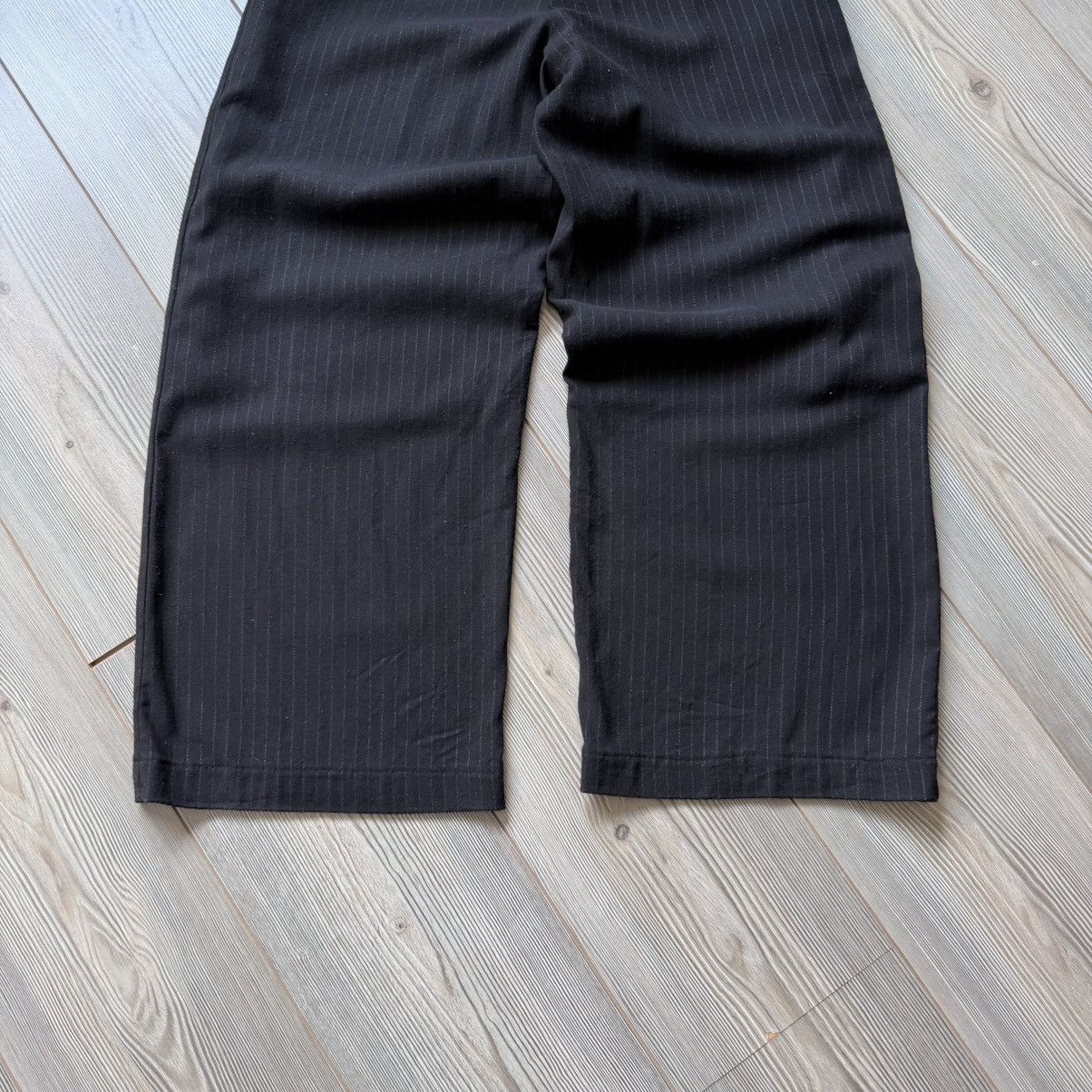 Rundholz Rundholz Avantgarde Wide Leg Striped Trousers Size 26" / US 2 / IT 38 - 9 Thumbnail