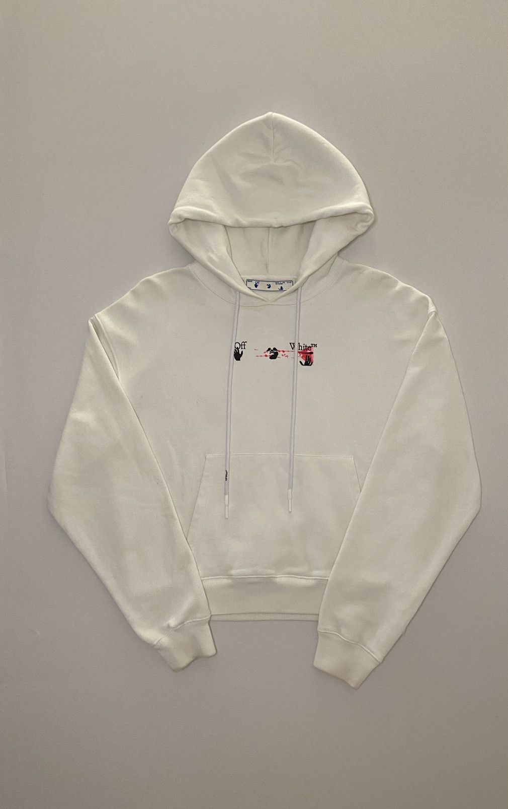 image of Off White x Virgil Abloh Off-White Acrylic Arrow Hoodie, Men's (Size Small)