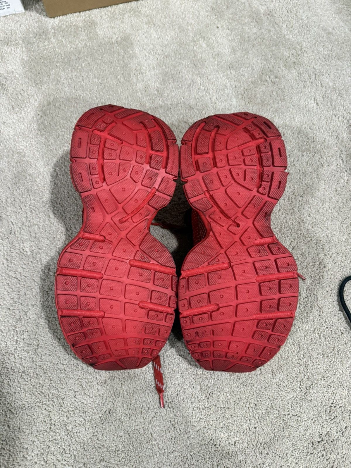 Balenciaga Red balenciaga 3XL sneakers Size US 12 / EU 45 - 8 Thumbnail