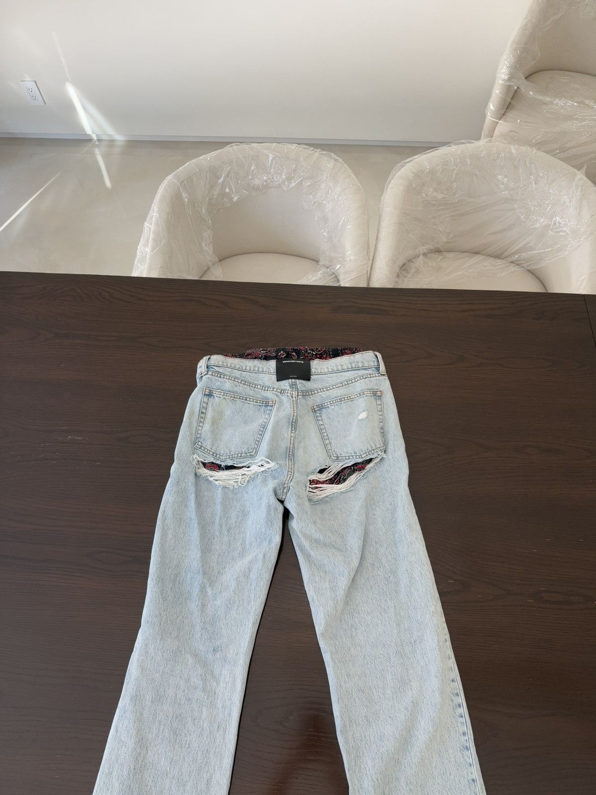 Alexander Wang ALEXANDER WANG RIVAL BOXER LAYERED JEANS Size 27" / US 4 / IT 40 - 9 Thumbnail