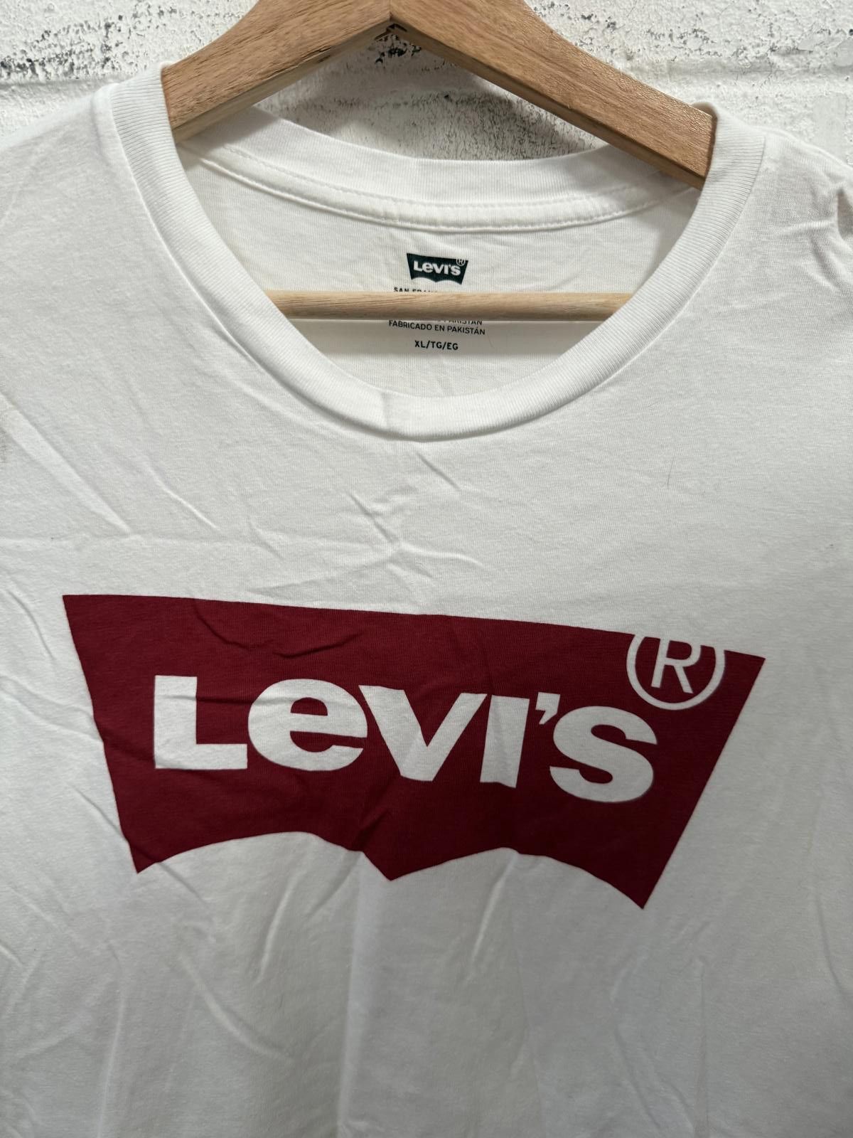 Levi's Levi's White Logo T-Shirt Men's XL Size US XL / EU 56 / 4 - 3 Thumbnail