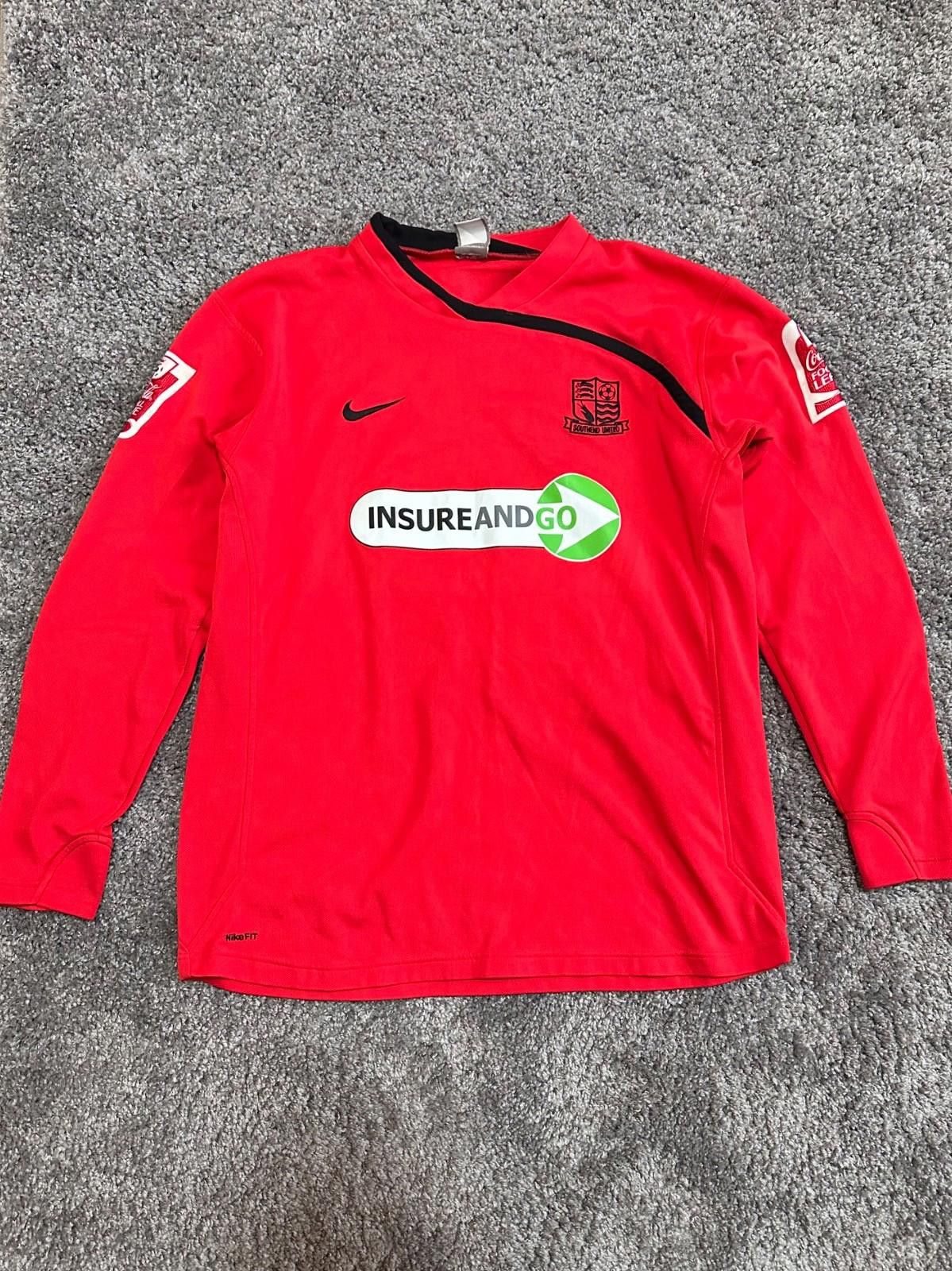 Nike Nike Southend United FC 2008/09 Goalkeeper Shirt Sz XL Size US XL / EU 56 / 4 - 1 Thumbnail