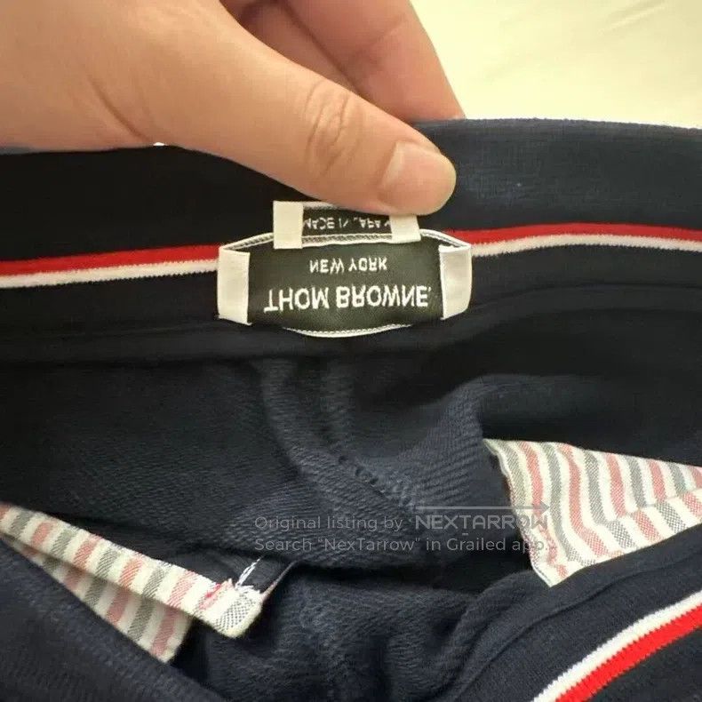 Thom Browne Thom Browne size 2 Shorts navy blue Size US 39 - 4 Thumbnail