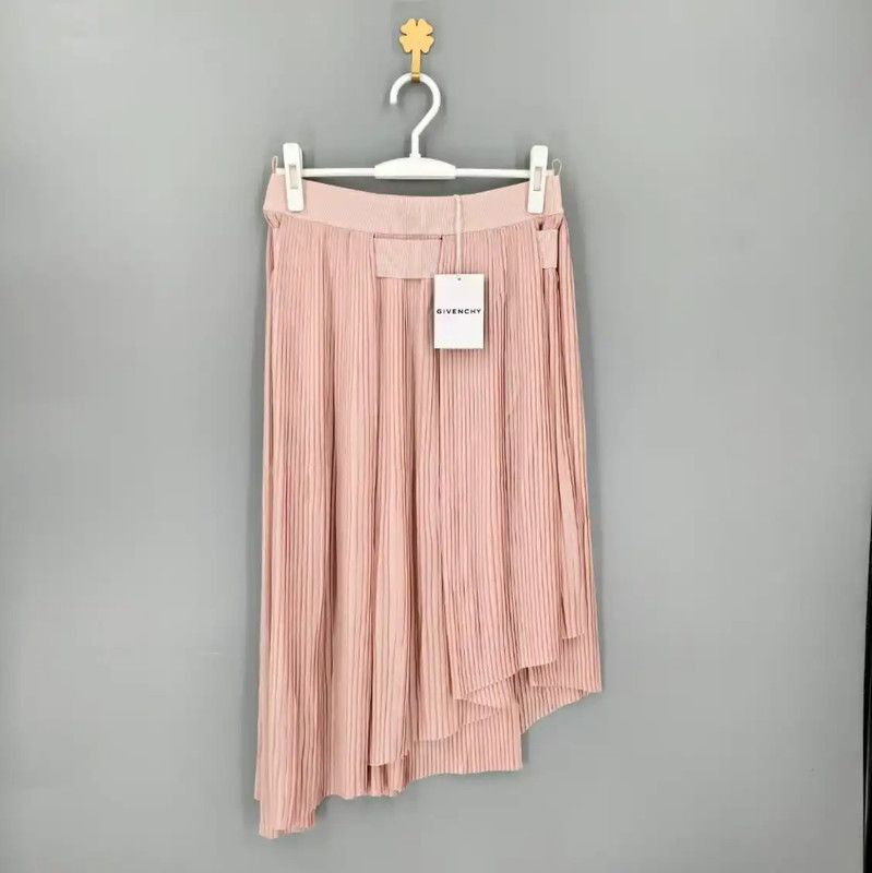 Givenchy Givenchy Pink Women's Pleated Skirt 0089 Size 23" - 1 Thumbnail