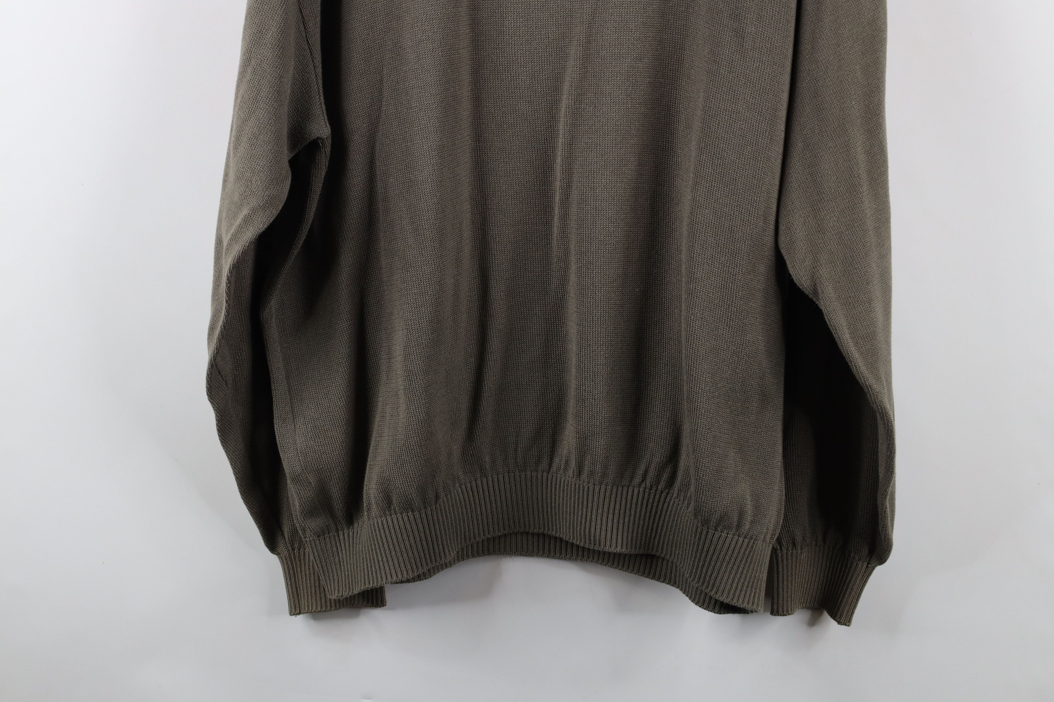 St. Croix × Vintage Vintage 90s St Croix Patchwork Cotton Knit Sweater USA Size US L / EU 52-54 / 3 - 13 Thumbnail