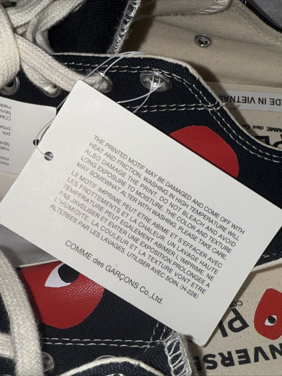 Converse x comme des garçons chuck taylor all star 70 OX low
