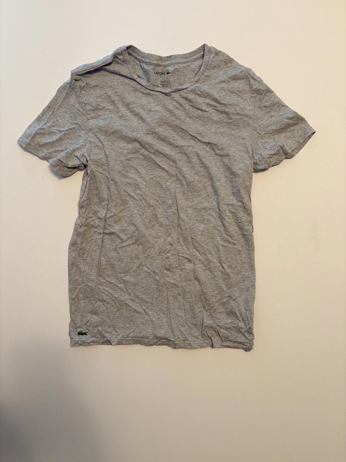 Lacoste Lacoste Men's Large T-Shirts (Set of 4, 3 Blk & 1 Gray) Size US L / EU 52-54 / 3 - 3 Thumbnail