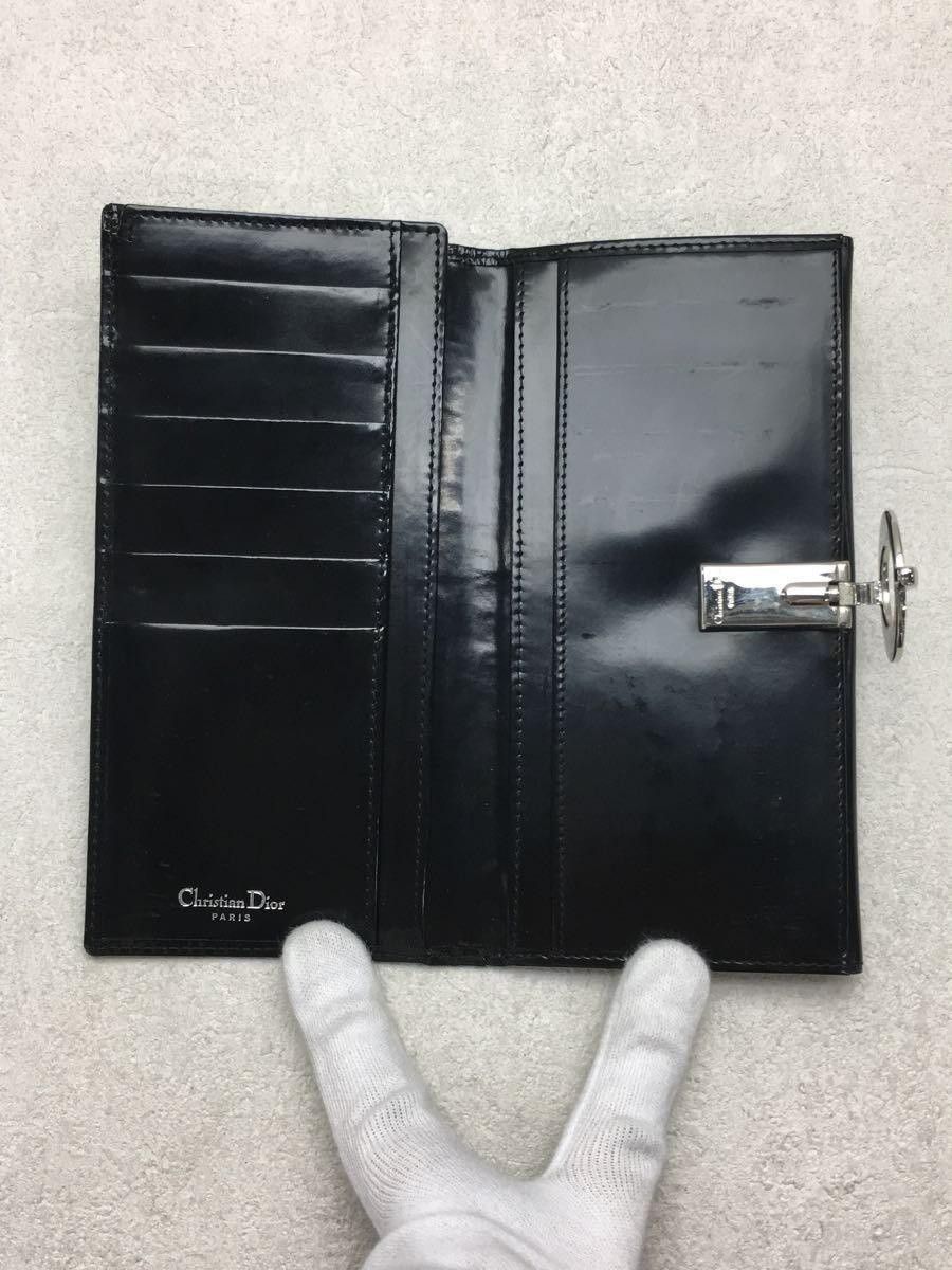 Dior Dior Long Wallet Black Size ONE SIZE - 4 Thumbnail