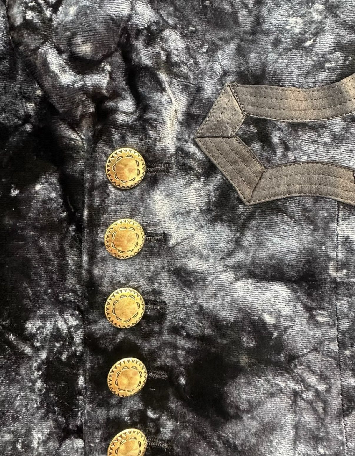 Number (N)ine Number (N)ine 09SS The Lonesome Heroes Royal Vest Size US L / EU 52-54 / 3 - 3 Thumbnail