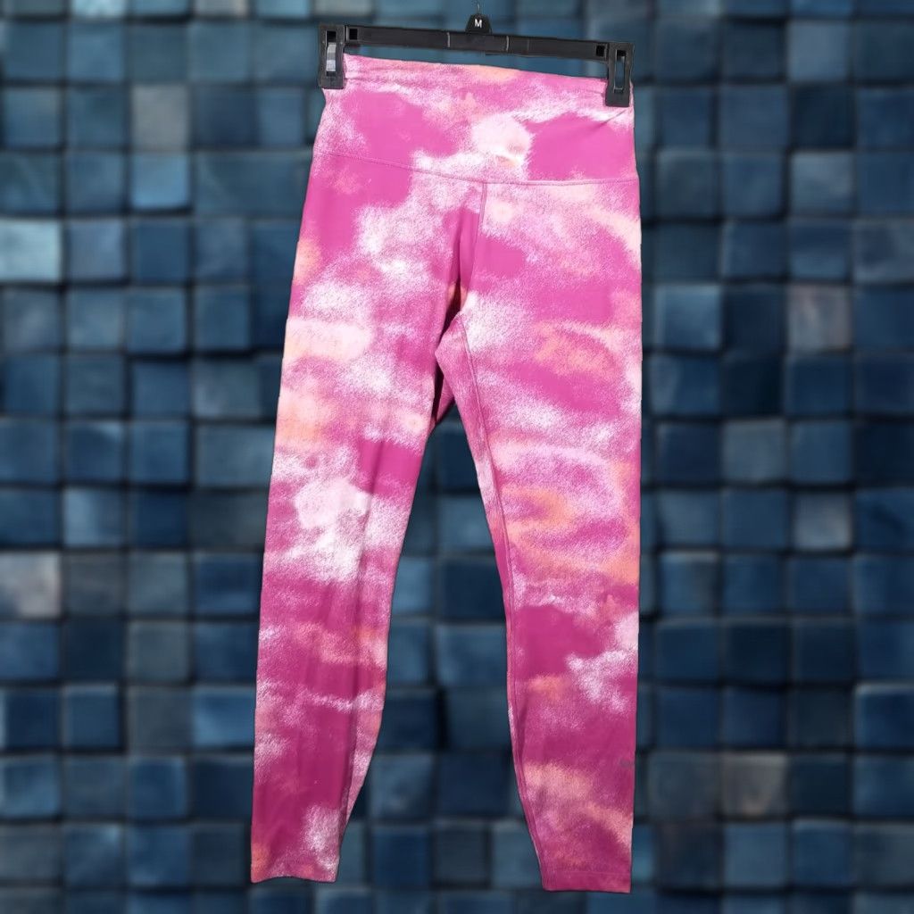 Nike Nike One Women's High-Waisted 7/8 Printed Leggings Small FZ7275-518 Gym Pants Size 28" / US 6 / IT 42 - 1 Thumbnail