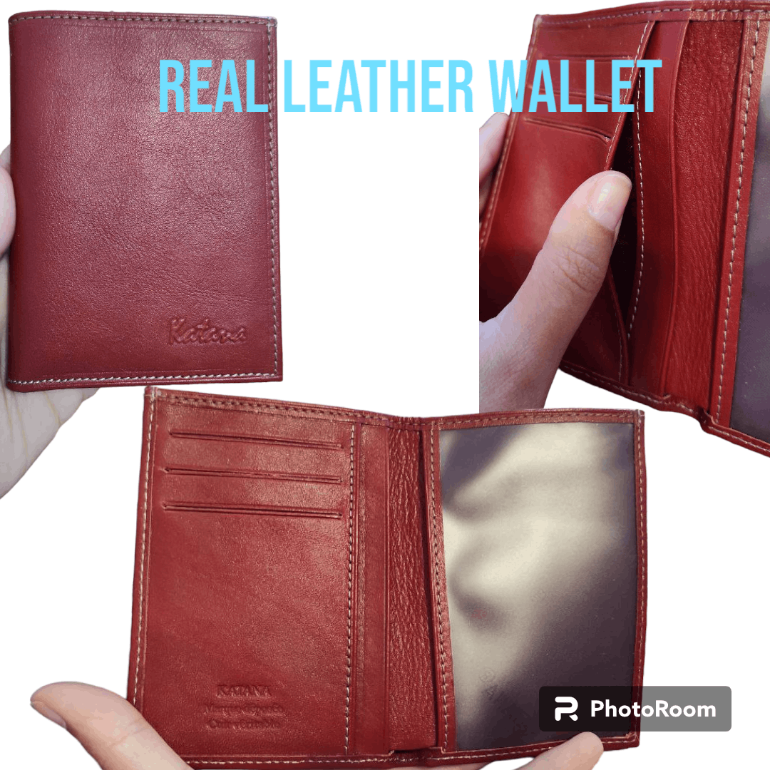 Leather Women's leather Wallet Scarlet red Size ONE SIZE - 1 Thumbnail