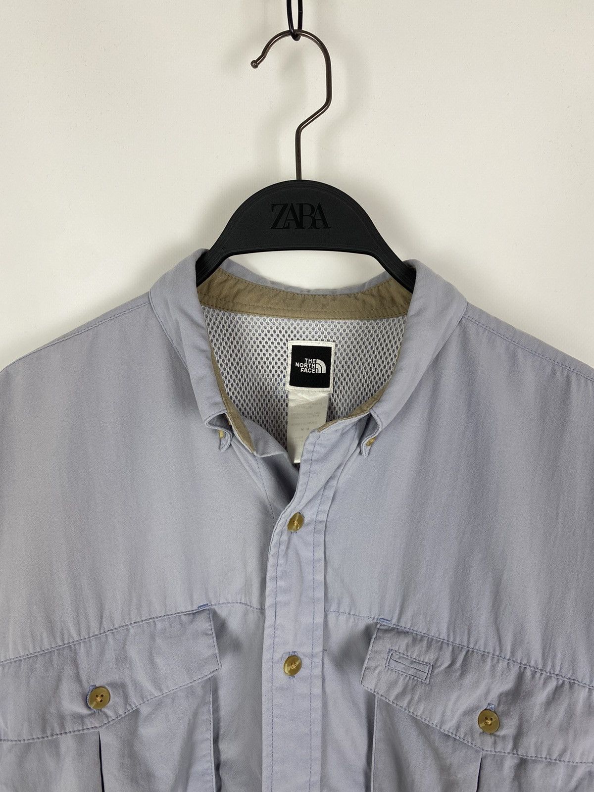 The North Face 2000’s Vintage The North Face Cargo Pocket Nylon Shirt Size US M / EU 48-50 / 2 - 2 Thumbnail
