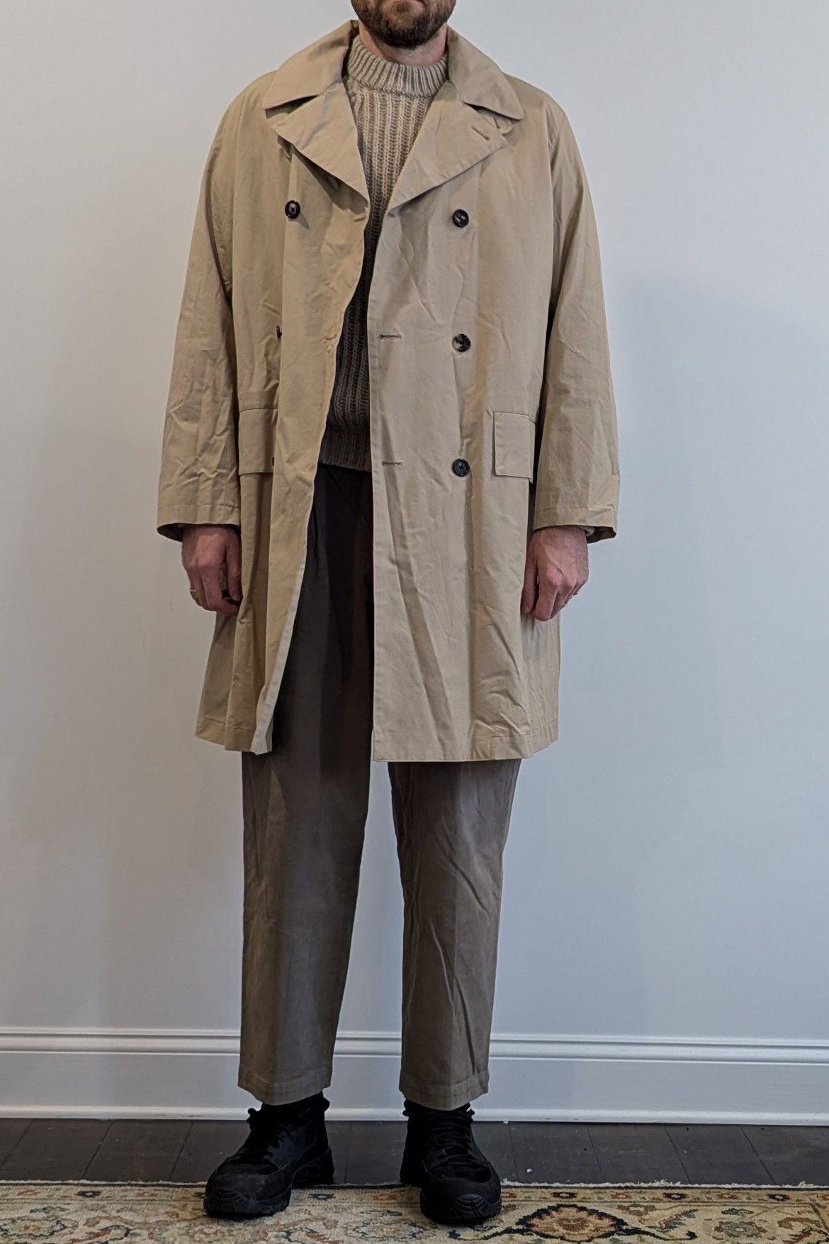 Margaret Howell Margaret Howell Double Breast overcoat Made in Japan Line Size US XL / EU 56 / 4 - 8 Thumbnail