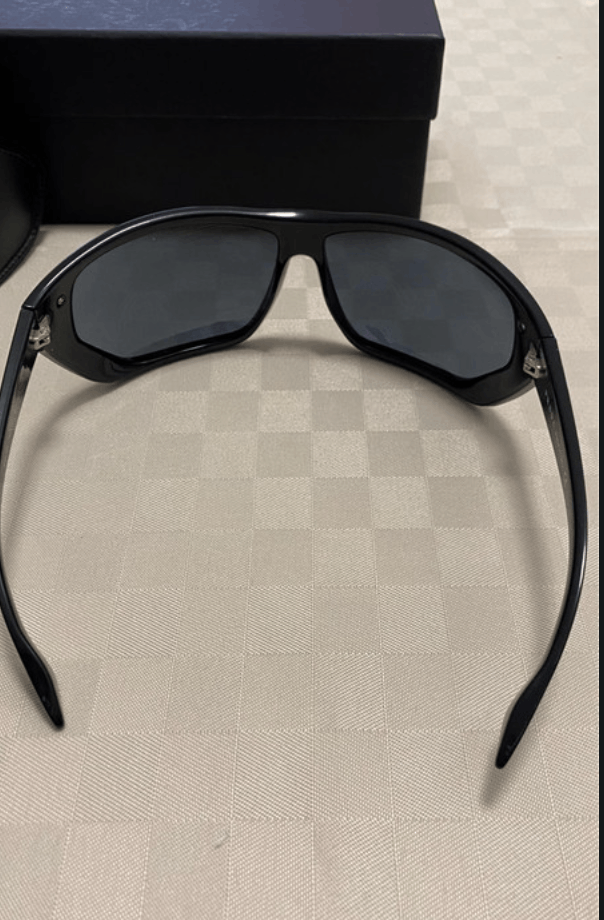 Prada × Vintage PRADA Sunglasses Star Sport Metal Shield Oval Wrap Size ONE SIZE - 6 Thumbnail