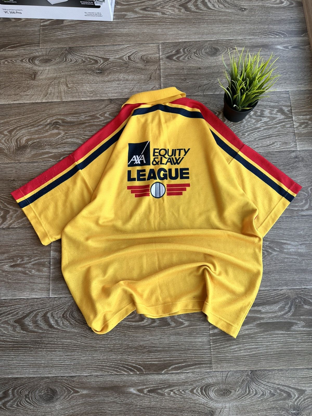 Vintage 🔥 1993 Essex County Cricket Club CCC Jersey Polo T Shirt UK Size US XL / EU 56 / 4 - 3 Thumbnail