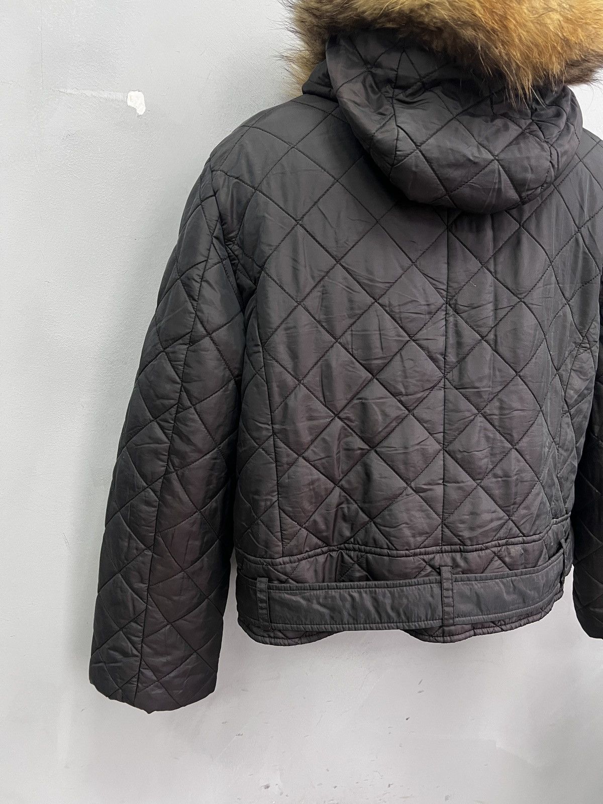 If Six Was Nine Cropped bomber jacket fur hood if six was nine gothic hype Size US M / EU 48-50 / 2 - 9 Thumbnail