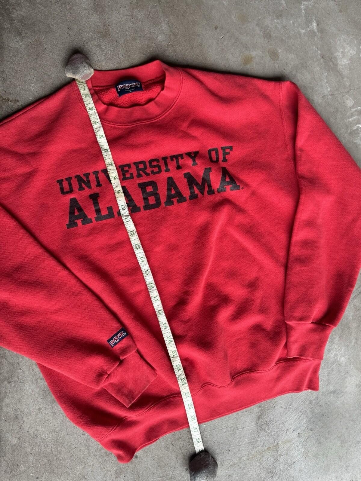 Vintage Vintage 90s University of Alabama JanSport Sweatshirt Size L Size US L / EU 52-54 / 3 - 3 Thumbnail