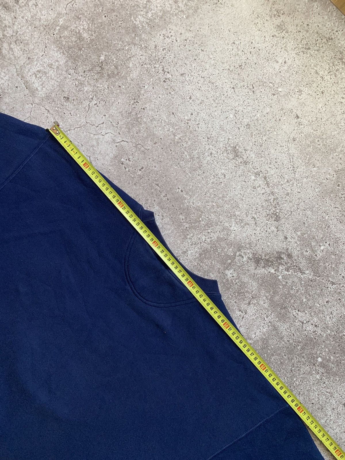 Nike × Vintage Vintage Nike Michigan Center Swoosh Sweatshirt Blue Large Size US XL / EU 56 / 4 - 9 Thumbnail