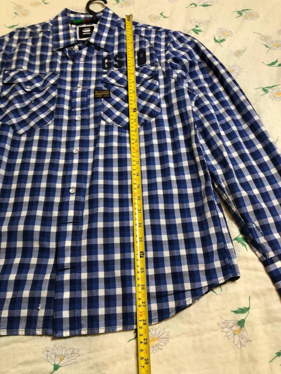 G-Star Vintage G-Star Checkered Button Up Shirt Size US L / EU 52-54 / 3 - 6 Thumbnail