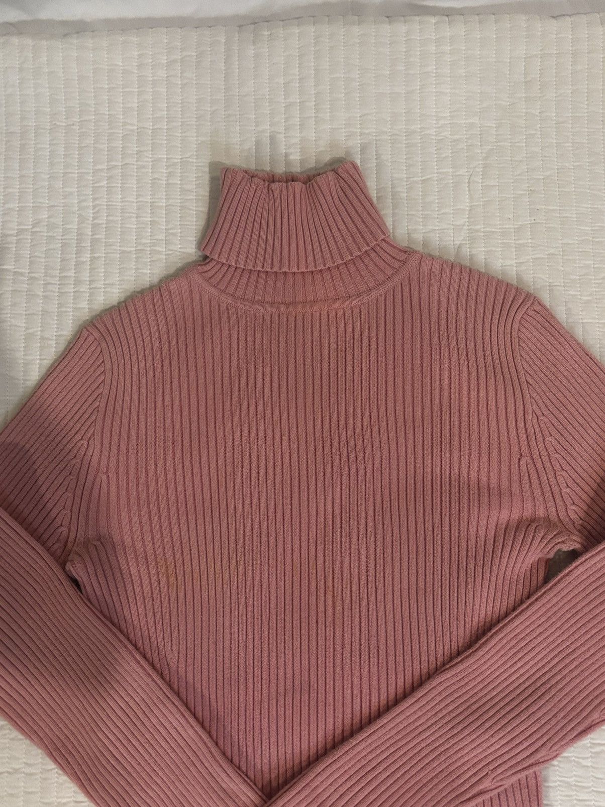 Gap Light Pink Turtleneck Sweater.wd904 Size S / US 4 / IT 40 - 2 Thumbnail